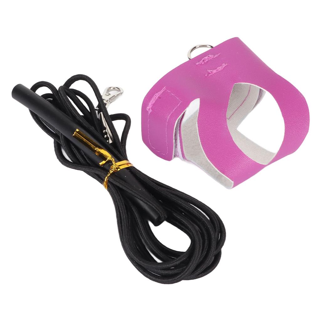 Bird Harness Leash Breathable Adjustable Bird Flight Suit with Leash for Parrot Parakeet Outdoor Flying Training 6.6ft S