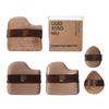 Guo Xiao Niu Chocolade Koekje Poederdons Foundation Kussentje - Dubbel Gebruik, Droog/Nat, Niet-Absorberende Marshmallow Textuur.