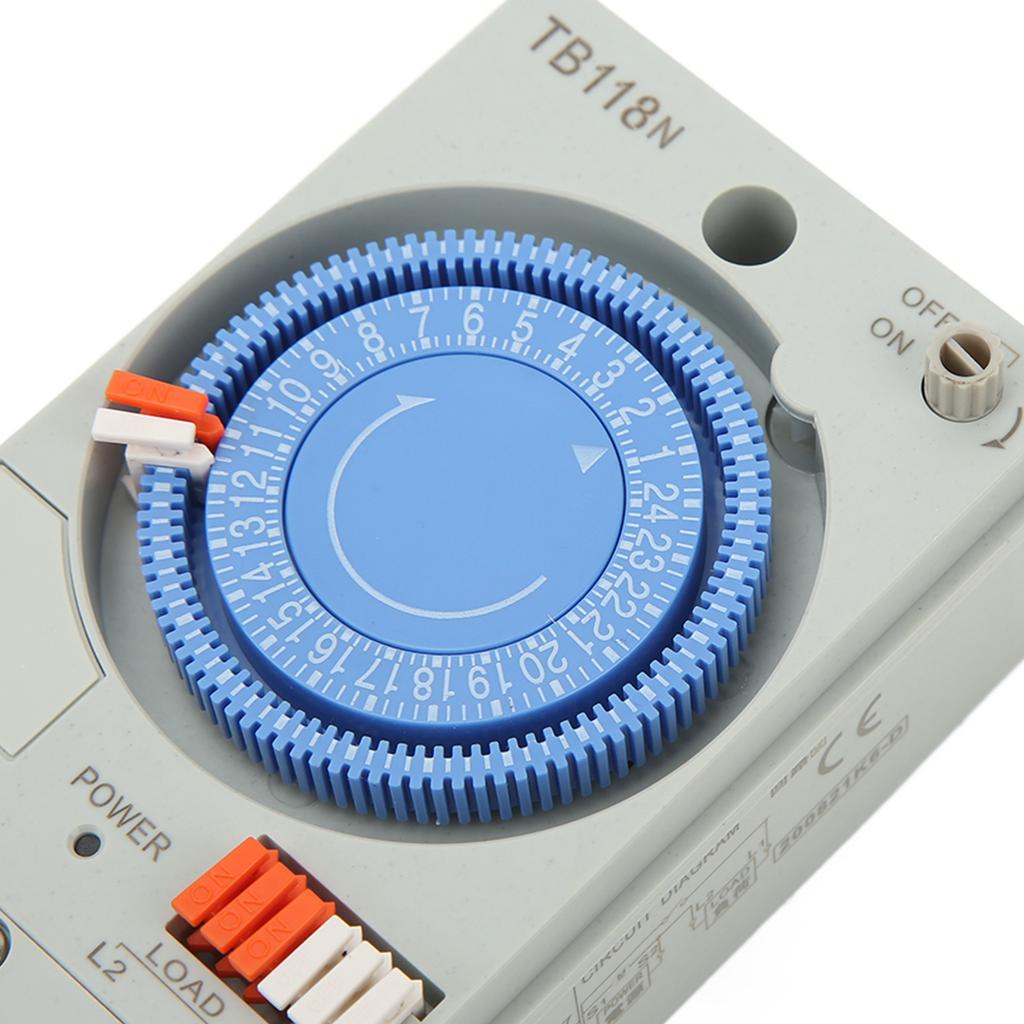 Mechanical Timer Switch Anti Interference Programmable Time Switch for Street Light 220‑240V