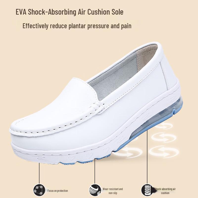Xueyiwang Women's Air Cushion Nurse Work Shoes