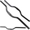 BICYCLE HANDLEBAR ALUMINUM BLACK 25.4/650/40mm MODE