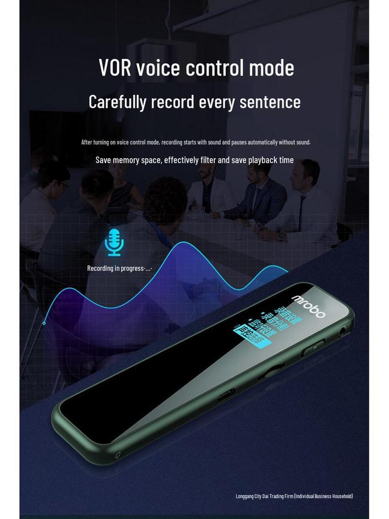 2025 High-Definition Portable Voice Recorder: Professional Student Text-to-Speech Device