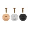8 Pcs Cutting Board Feet with Non Slip Pads Aluminum Alloy Feet Legs with Rubber Feet and Screws Kit for Furniture Chair Cabinet