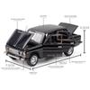 1/24 LADA 2106 Alloy Scale Car Model Diecast Vehicles Car Toys with Sound and Light Toys Collection for Boys Birthday Gift Kids