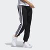 Adidas Pantaloni de trening Originals Trefoil, cu panouri cu 3 benzi, cu logo Pantaloni pentru bărbați negru ED6255