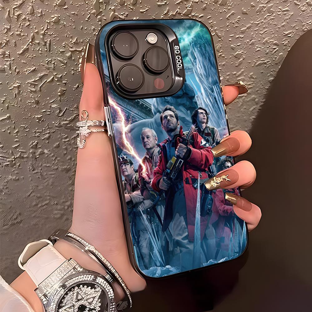 Film G-Ghostbusters Phone Case For IPhone17 Air 16 15 14 Plus 13 12 11 Pro XS Max Silver Black Bumper Case