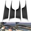 4x Door Interior Inside Handle Pull Carrier Cover For 08-15 BMW 7 Series F01 F02