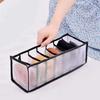 1/3Pcs Underwear Storage Bag Socks Bra Organizer Multiple Compartments Transparent Breathable Mesh Closet Storage Bag