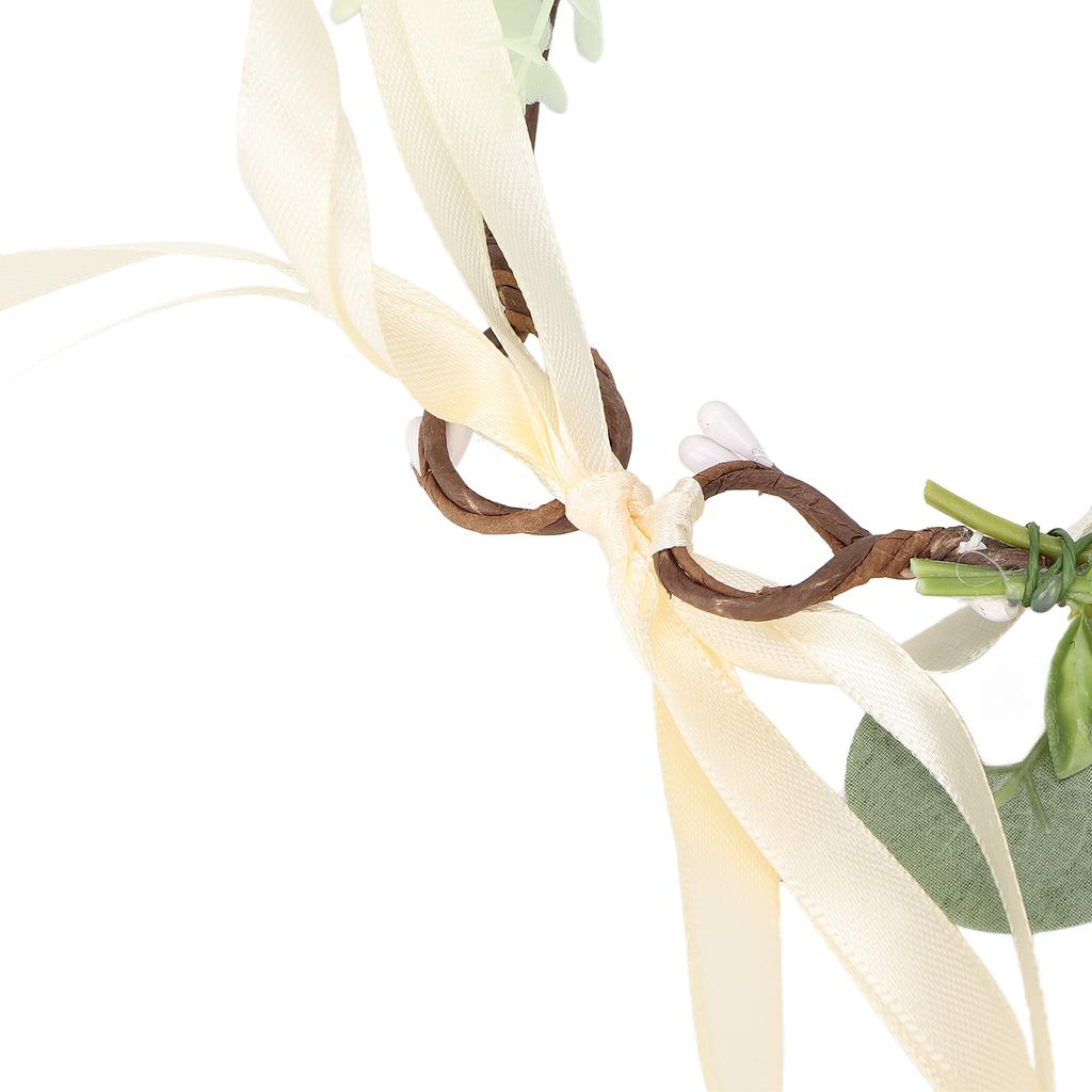 Eucalyptus Wreath Artificial Green Eucalyptus Wreath for Seaside Vacation Photo Taking