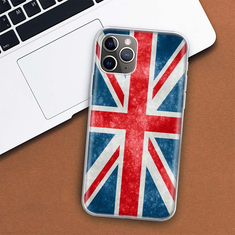 

Лондон Велика Британія Англія Прапор Чохол для телефону Для Apple iPhone 11 12 13 14 Pro 7 XR X XS Max 6 6S 8 Plus + Mini 5 SE Друк М який iPhone 13 Pro Max