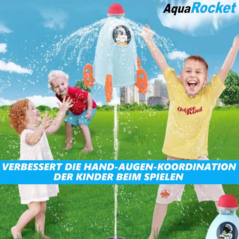 AQUAROCKET Water Toy Rocket Water Sprinkler Summer Toy Water Game