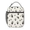 Cute Dog Paw Pattern Insulated Lunch Bag for Women Office Cooler Thermal Food Box Tote Portable Lunch Boxes Container
