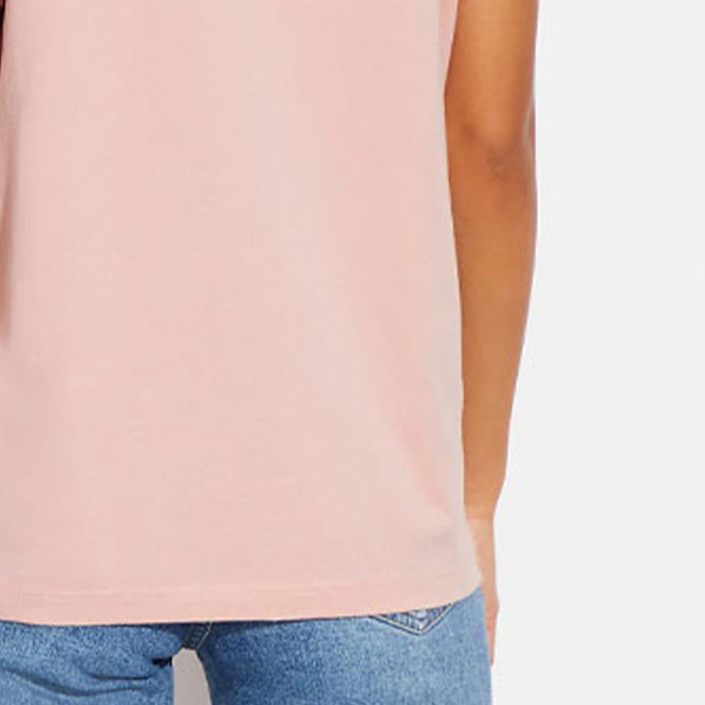 Coach Cherry Pattern Logo Round Neck Short Sleeve Regular T-Shirt Women Tops Pink CE428-C7D