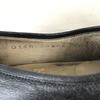 60s-70s? Vintage/Jarman MOCCASIN/Leather Loafers/Moccasins/24.5EE/Black/BLACK/Slip-on Business Dress Shoes(USED)
