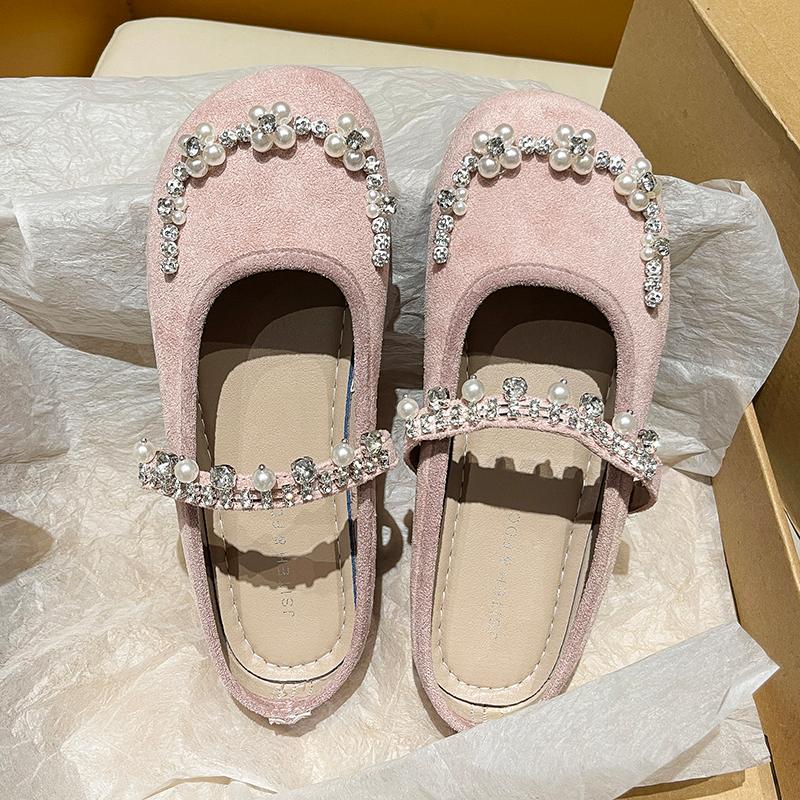 Fashion Flats Women Slippers Crystal Fashion Slingback Mules Shoes Spring Dress Woman Sandals 2025 Trend Brand Cozy Casual Mujer Zapatos