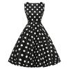 JPNTKY Fashion Summer Spring Sleeveless O-Neck  Casual Dresses