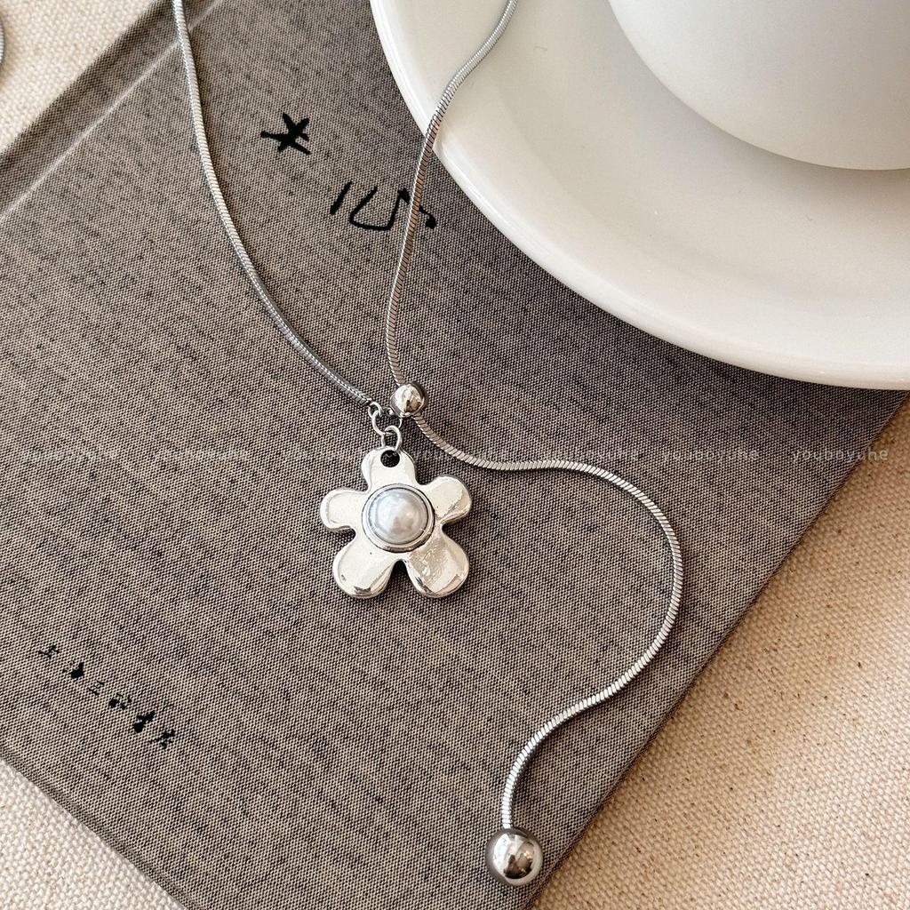 Maillard Tiger Eye Pendant Necklace: Luxury Titanium Steel Non-Fading Chain Accessory for Women