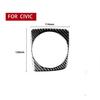 For Honda Civic 8th 2006-2011 Carbon Fiber Manual Gear Shift Frame Cover Trim