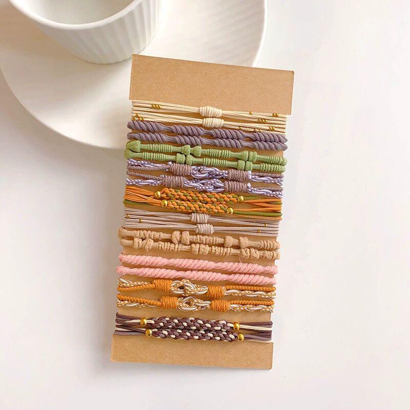 Elegant Elastic Headband & Ponytail Hair Tie Bracelet Set