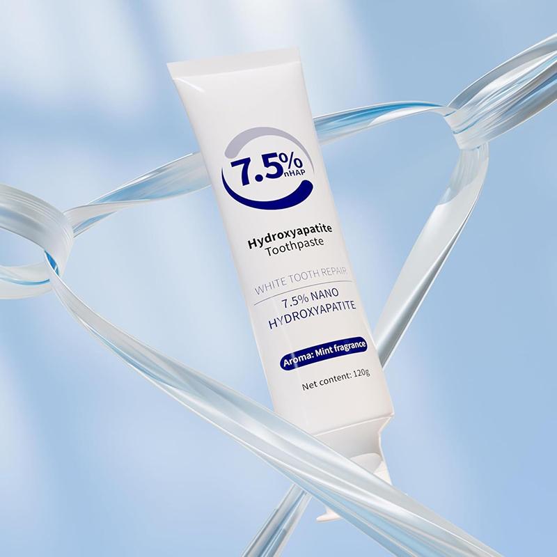 Hydroxyapatite Toothpaste Protects Tooth Enamel Strengthens Teeth Mild Mint Freshens Breath