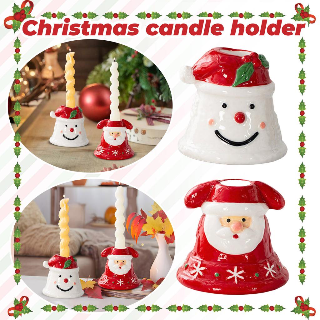 Christmas Candle Holder Creative Design Desktop Decoration,Holiday Gifts For Friends
