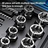 Rust Proof Nut Extractor High Torque Screw Remover Fastener Extractor  Broken Thread Taking