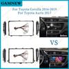 9 Inch Car Frame Fascia Adapter For Toyota Corolla E180 Auris 2016-2019 Android Radio Dash Fitting Panel Kit