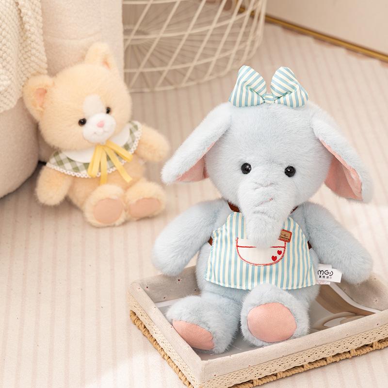 New plush toy Yumi series rag doll lamb elephant cat doll children's doll