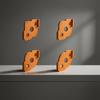 4 Pieces Corner Curvature Template Lightweight Positioning