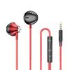 9D Bass Stereo Type C 3.5mm Headphones Volume Control Headset with Mic Wired Earbuds For iPhone Xiaomi Samsung Galaxy Earphones