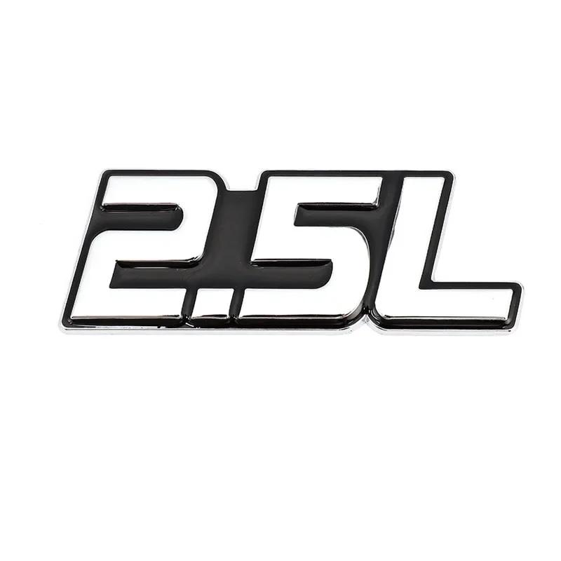1Pc 2.0L 2.2L 2.4L 2.5L 2.8L Emblem Badge Decal for SUV Car Stickers