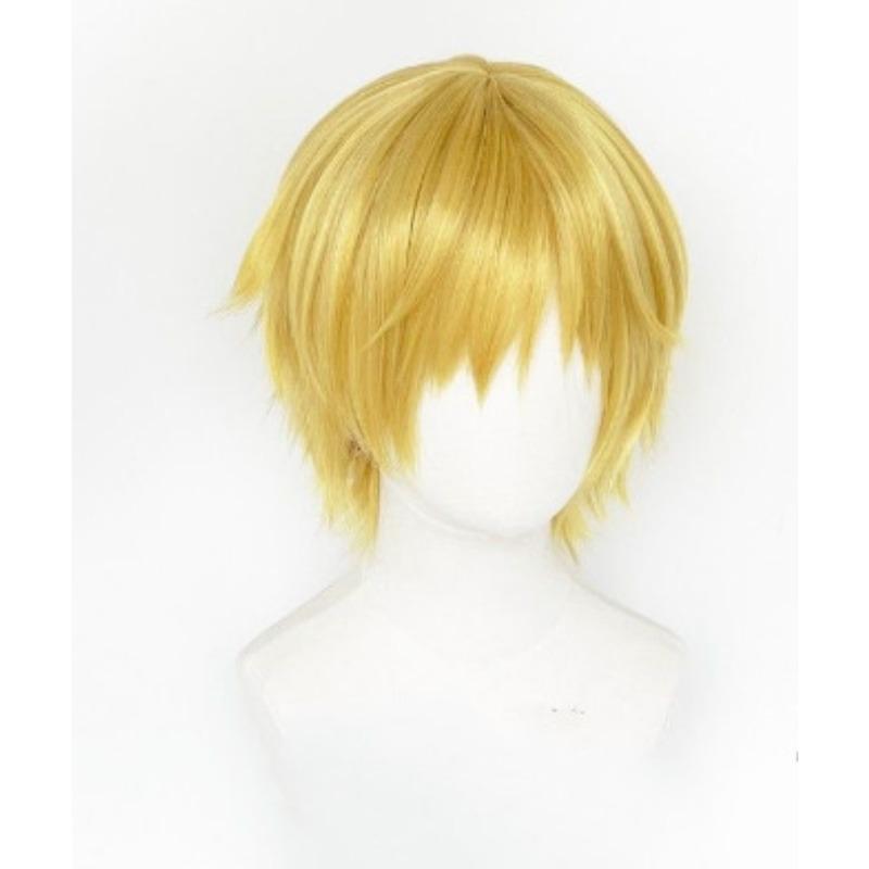 ONE PIECE Clothing Sanji Shanghis Yellow and Blue Suit Men's Clothing Cos Suit Two-dimensional Cos Clothing