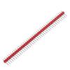 40Pin 1x40P 2.54MM Male Breakable Pin Header Strip Module Blue Red White Green Yellow Black