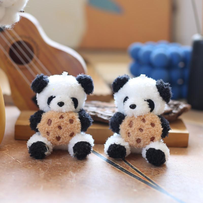 Roztomilé Roztomilé Sušienky, Plyšové hračky s príveskom Panda, Bábiky, Tašky, Závesné ozdoby, Kľúčenka, Bábiky