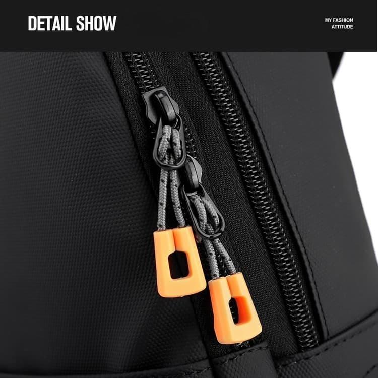 Neuer Trend Herren Brusttasche Mode Lässig Umhängetasche Multifunktional Wasserdicht Crossbody Tasche Bauchtasche