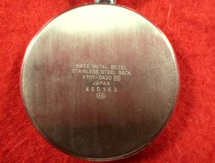 [USED] ALBA SUCCESS Pocket Watch Silver
