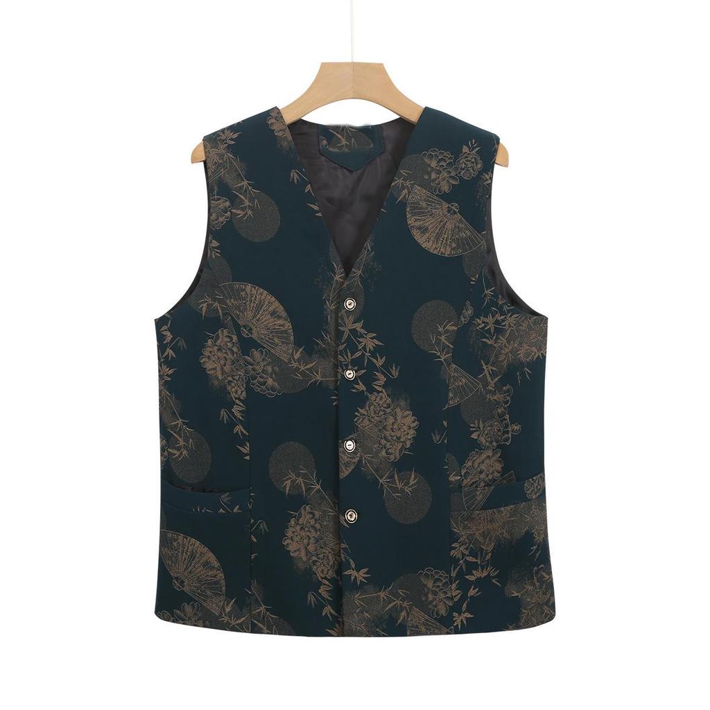 Women's Plus Size Lightweight Sleeveless Vest - Spring/Autumn Jacket for Middle-Aged and Elderly