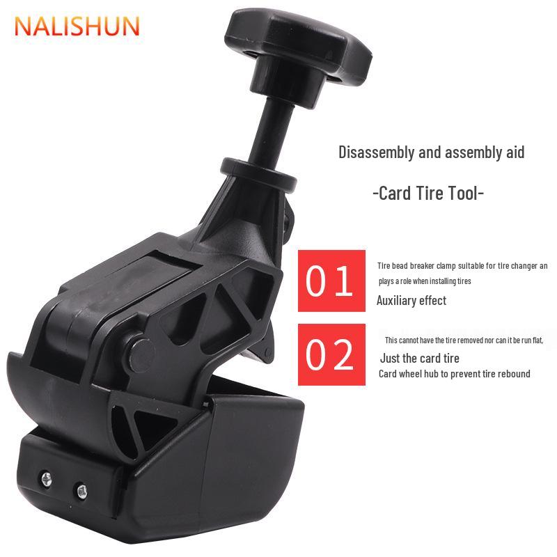 Auxiliary Tire Bead Breaker & Mounting Tool Kit with Tire Clamps