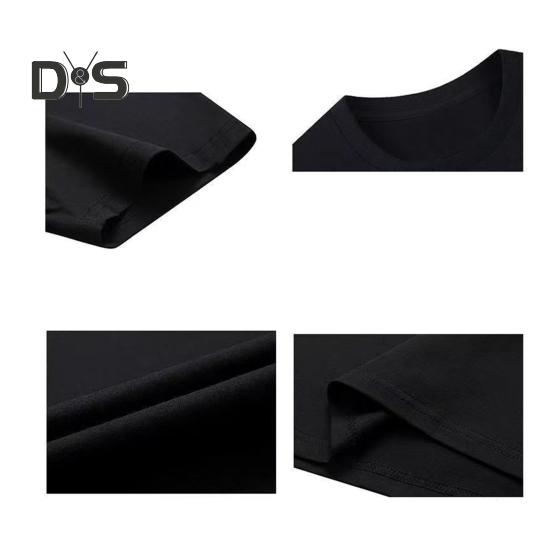 Pánské tričko s kulatým výstřihem, s krátkým rukávem, volného střihu, letní prodyšné, ležérní pulovrové topy pro každodenní nošení