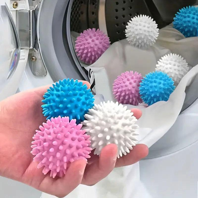 Reusable Laundry Ball Set of 8 Removes Lint Softens Clothes Prevents Tangling Reduces Wrinkles Large Washing Machine Dryer Balls