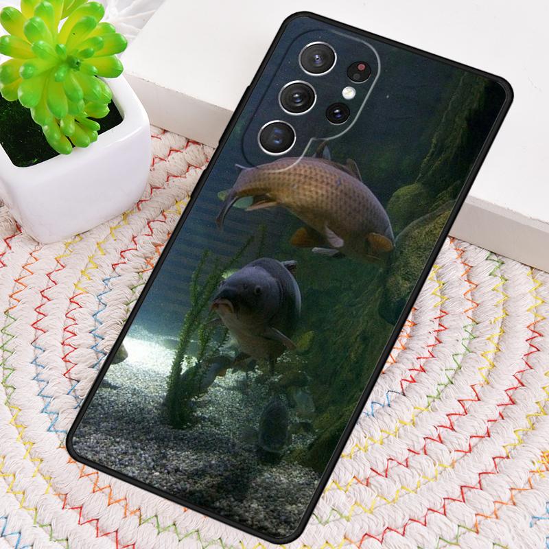 Carp Fishing Fish Phone Case for Samsung Galaxy Note 10 Pro S26 Ultra S23 S24 FE S25 S21 S22 PLUS Shockproof Cove