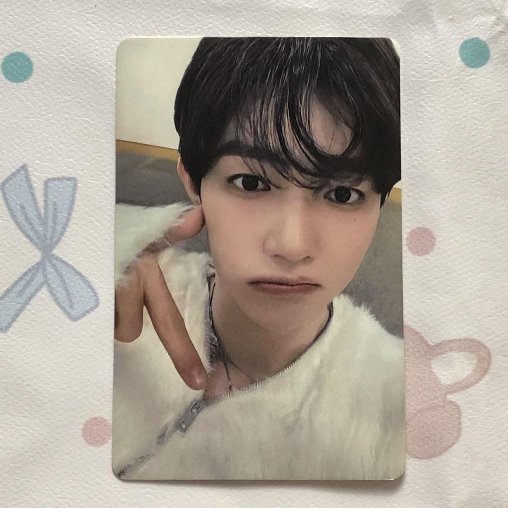 [USED] Zhang Hao ZB1 Loss B Prize Zebewan Turn Around, Rocket & Scissors Trading Card