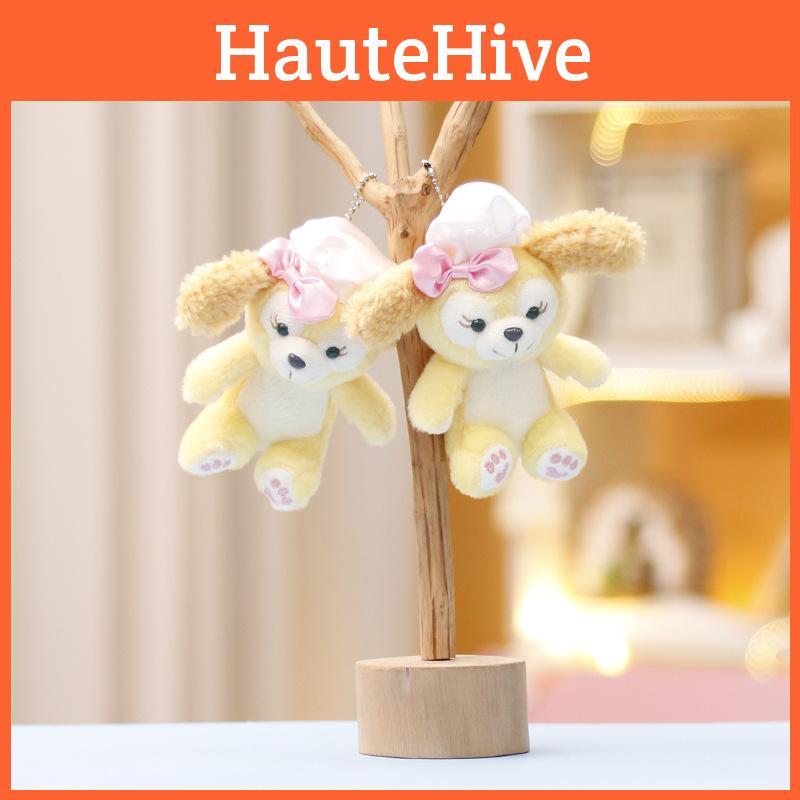 Soft And Cuddly Cartoon Dog Plush Toy Keychain Ideal For Bag Charms And Accessories