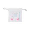 MAKERS Kapibarasan Cafe Mini Drawstring Bag Namakemono-kun and Nomi-kun MAK-54 Polyester Pouch W150xH150mm