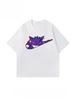 Pokmon Anime Gengar Creative Fun Printed Tshirt Summer Unisexs And Unisexs Tshirt Trendy Loose Casual Y2k 2026 New Streetwear