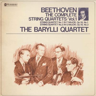 LP Record BARYLLI QUARTET  Beethoven  The Complete String Qua OW8001AW WESTMINSTER Japan Obi Classical Used