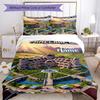 Minecraft Customize With Your Name Bedding Set Breathable Duvet Cover With Pillowcases Decorative Bed Linen For Bedroom Home Decoration Birthday Gift