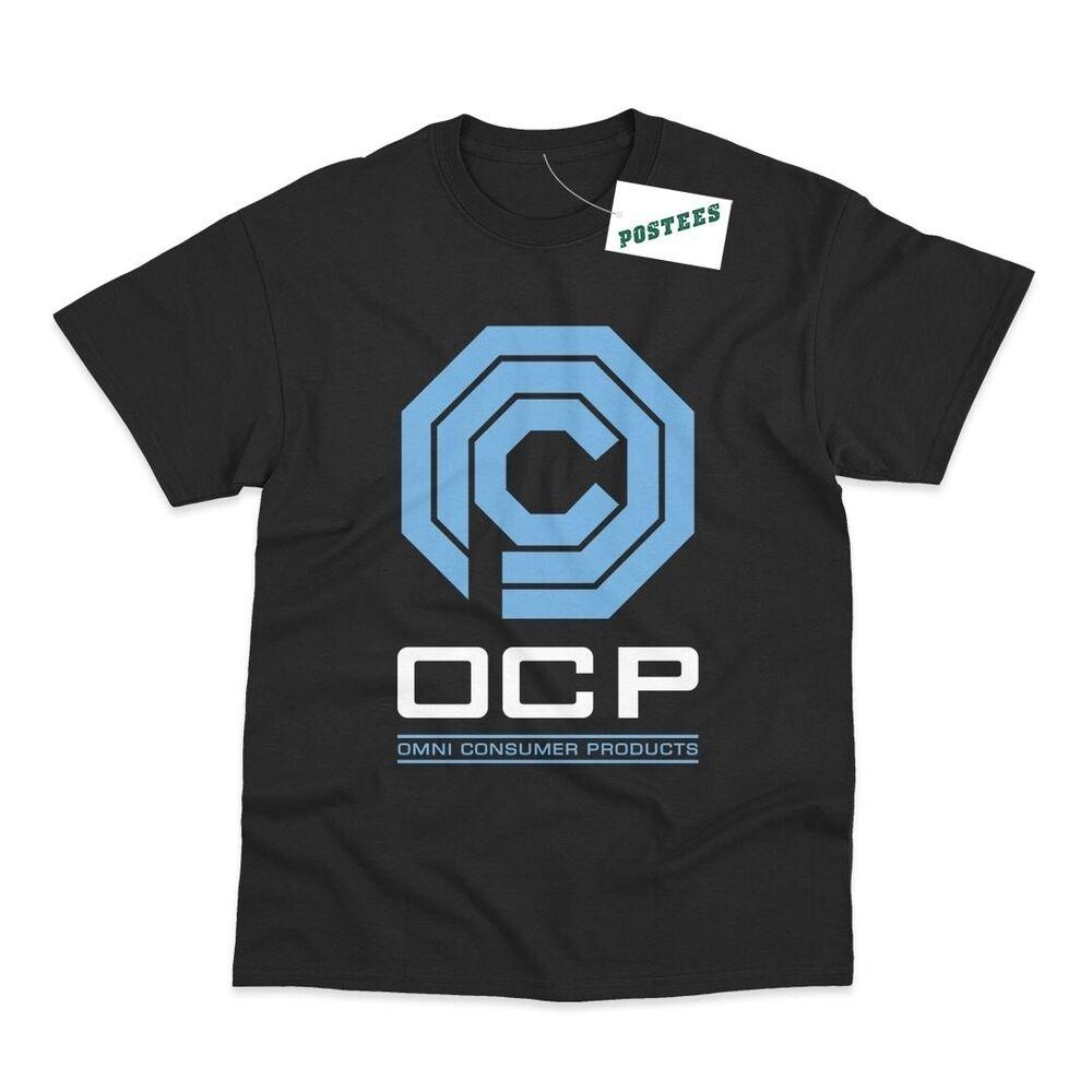 Футболка унисекс с принтом Omni Consumer Products Ocp, вдохновленная Робокопом S чёрный