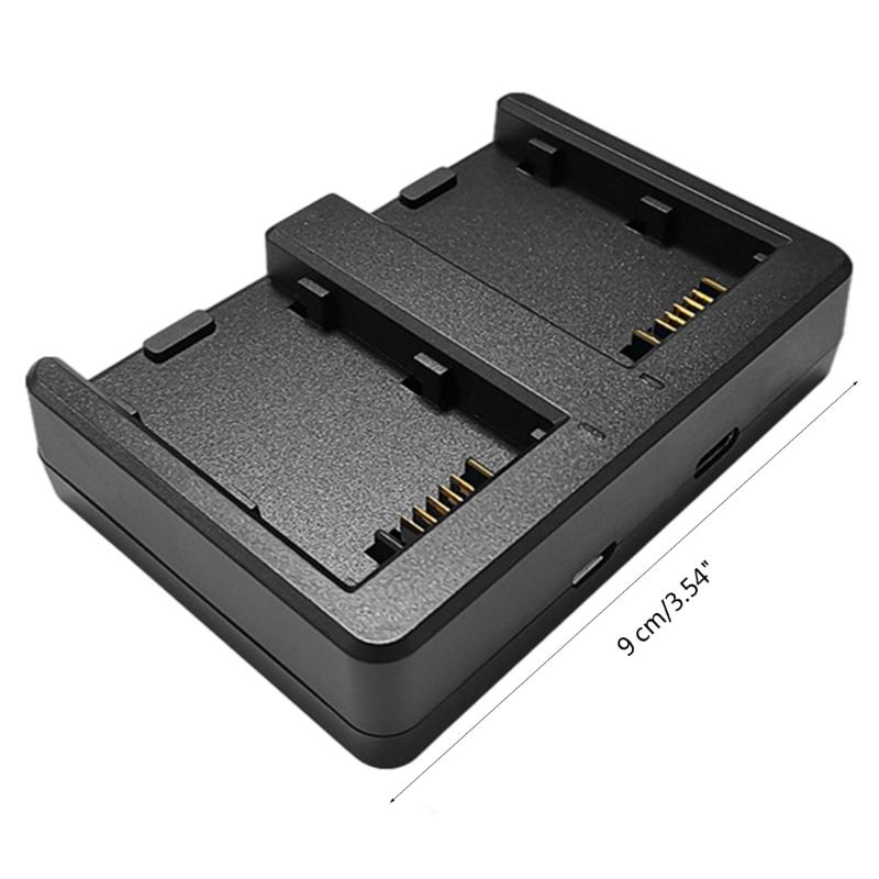 Camera Battery Charger Micro USB and Type-C Dual-Slot For NPX-108 Digital Camera RX200 Battery Charging