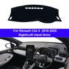 Car Dashboard Cover For Renault Clio 5 2018-2026 2026 2026 2026 Center Console Protector Carpet Dashmat Sun-shade Accessories